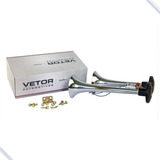 Buzina Ar 2 Cornetas Caminhão Carro Marítima Solenoide 24v