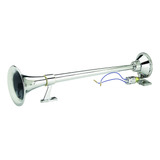Buzina Ar 24v Cornetão 64cm Caminhão Marítima Trem Lancha