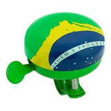 Buzina Campainha Sininho Trim Bandeira Brasil Bicicleta Bike