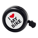 Buzina Campainha Trim Trim Para Bicicleta I Love My Bike Cor