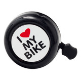Buzina De Bicicleta Campainha Trim Trim Sino I Love My Bike