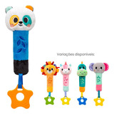 Buzininha Buba Zoo Mordedor Divertido Para Bebe Brinquedo Cor Panda