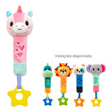Buzininha Buba Zoo Mordedor Divertido Para Bebe Brinquedo Cor Unicórnio