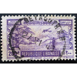 C1060 Gran Libano - Esportes Esqui Yvert Nº 99 Aéreo Circ
