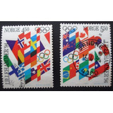 C1094 Noruega - Olimpiadas De 1984 Yvert Nº 1104/5 Circ
