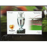 C1141 Portugal - Esporte Uefa 2004 Yvert Nº 204 Bloco Circ
