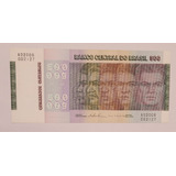 C149 Nota Antiga De 500 Cruzeiros/ Raça 1974 Fe /inicial A