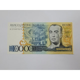 C176 Nota Antiga 100.000 Mil Cruzeiros Juscelino Fe Absolta 