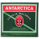 C2155 Rótulo Cerveja Antarctica Malzbier 1994/5 Mede 7,3x6