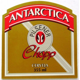 C2159 Rótulo Cerveja Antarctica Pilsener Chopp 355ml Mede