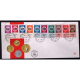 C2504 Israel - Fdc 1960 Selos Yvert Nº 164/73 Série Complet