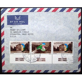 C3203 Envelope Circulado Em 1982 De Israel Para Usa Com Sel