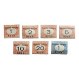 C3762 Somália Italiana - Taxa Yvert Nº 23/8+30 Nn