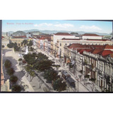 C4426 Cartão Postal Antigo Ferrovia - Praça Da República, S