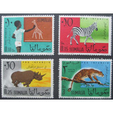 C5717 Somália - Fauna Yvert Nº 6/8 + 47 Aéreo De 1960 Nnn