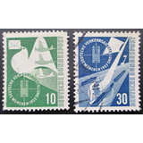 C7665 Alemanha Federal - Yvert Nº 54 + 56 Circulados