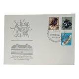 C8116 Alemanha Ddr - Mineralogia - 2 Fdc's De 1969 Com Cari