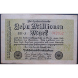 C8753 - Alemanha Reich - Cédula De 10.000.000 Marcos De 1923