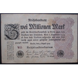 C8754 - Alemanha Reich - Cédula De 2.000.000 Marcos De 1923 