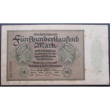 C8758 - Alemanha Reich - Cédula De 500.000 Marcos De 1923 Em