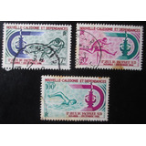 C9261 - Nova Caledonia - Esporte Yvert Nº 332+324/5 De 1966