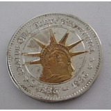 C9576 - Medalha Double Eagle 1986 Comemorativa Do Centenário