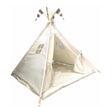 Cabana Infantil Barraca Festa Do Pijama Teepee Rocha Cor Cru