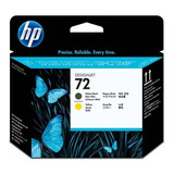 Cabeça De Impressão Hp 72 Preto/amarelo