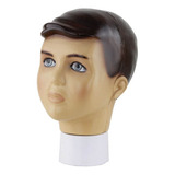 Cabeça De Manequim Masculina Infantil Para Touca Ou Boné