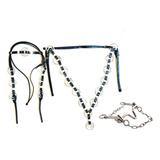 Cabeçada, Peitoral Argola Dupla + Freio Choco Leve Oferta