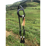 Cabeçada Para Cavalos Quarto De Milha 1 Orelha De Couro