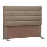  Cabeceira De Cama Box D'monegatto Greta Casal 140cm X 125cm Linho Areia
