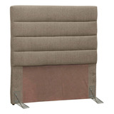  Cabeceira De Cama Box D'monegatto Greta Solteiro 90cm X 125cm Linho Areia