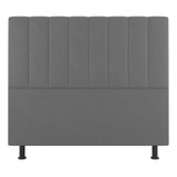 Cabeceira De Cama Box Estofada Casal 140cm Cores Em Suede