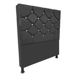 Cabeceira De Cama Box Solteiro 90cm Estofada Kasi Lux Cores