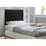 Cabeceira De Cama Casal Captonê Em Suede 1.40cm