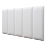 Cabeceira Modulada Adesiva Estofada Solteiro - Kit 5 Placas