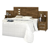 Cabeceira Para Cama Casal Queen E King Florida - Jaci Móveis Cor Malbec