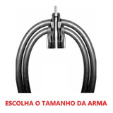 Cabeçote + 2 Borracha Elástico Inteiriço P/ Arbalete 16 Mm