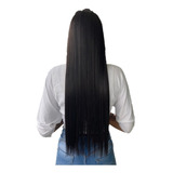 Cabelo Alongamento Tic Tac Liso 70cm Idêntico A Humano+brind
