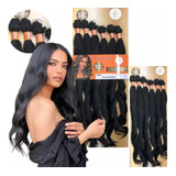 Cabelo Bio Orgânico Liso Ondulado 70cm 300gr Tela Premium