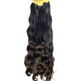 Cabelo Brasileiro Humano Semi Limpo Leve