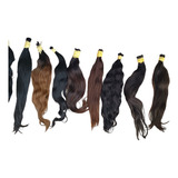 Cabelo Humano Brasileiro 53-55 Cm 100 Grms