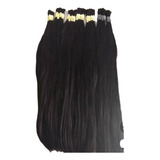 Cabelo Humano Megahair Liso Brasileiro 50/55 Cm 150gr