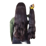 Cabelo Humano Natural 70/75cm 100gr Tecido Em Tela.