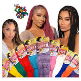 Cabelo Jumbo Ultra Braid Kanekalon 400gr + Brinde
