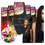Cabelo Kanekalon Jumbo Ultra Braid Original + Anel De Brinde