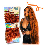 Cabelo Organico Cacheado Anjo Idêntico Ao Humano P/ Crochet