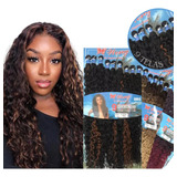 Cabelo Orgânico Cacheado Tela 80cm 320gr Weng Fecha 1 Cabeça
