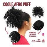 Cabelo Organico Coque Cacheado Curto Afro